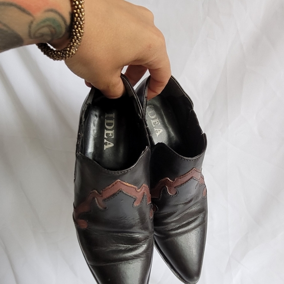 Vintage Western Shoes Boho Cowboy shoes - Picture 6 of 8